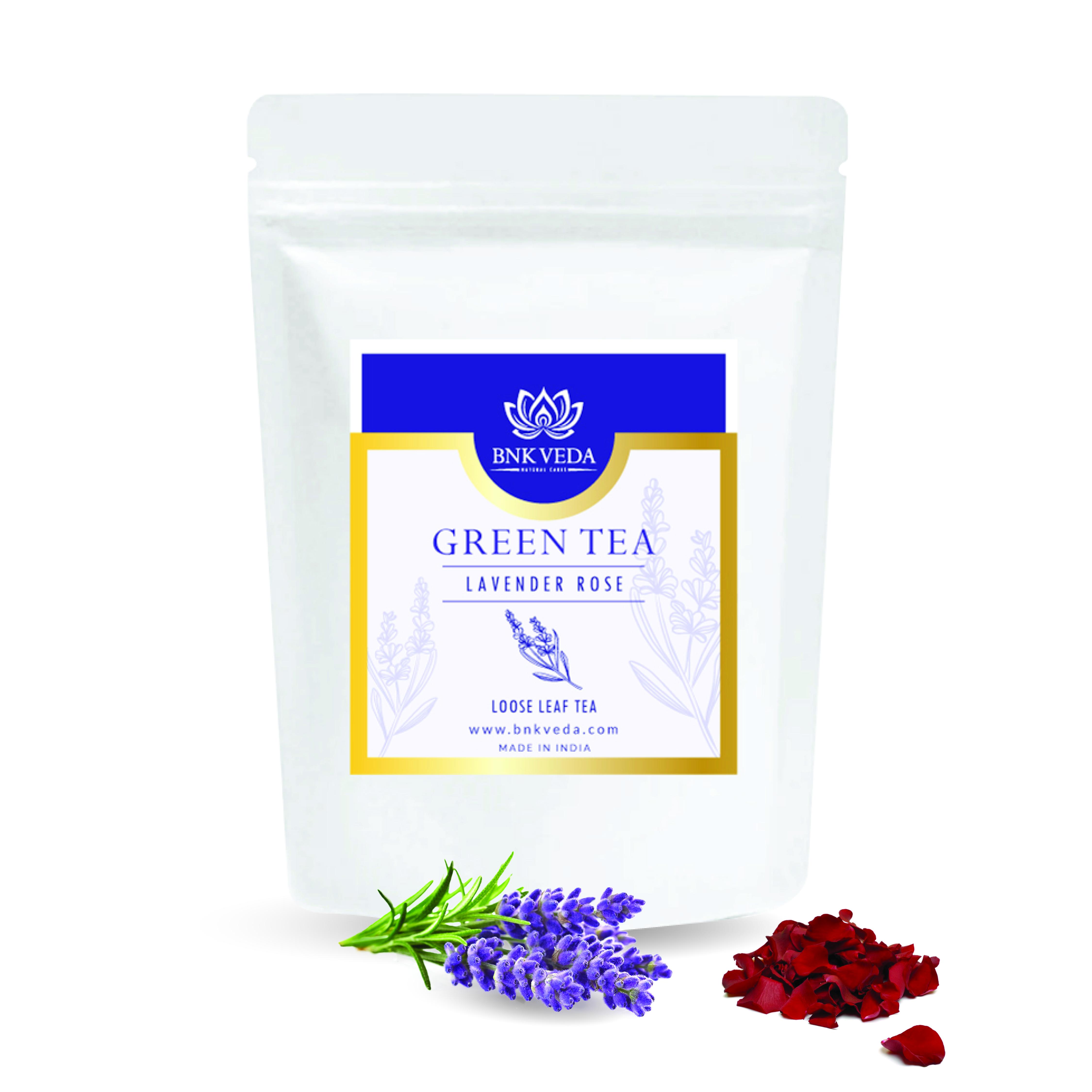 LAVENDER ROSE GREEN TEA