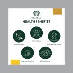 BNK VEDA Lavender Rose & Kashmiri Kahwa Green Tea (2x100) Wellness Tea | Loose Leaf & Tea Bags |Saffron & Spices | Detox Green Tea | Rich in Antioxidants | Premium Loose Green Tea