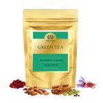 BNK VEDA Kashmiri Kahwa Green Tea (100g) | Detox Green Tea& Leaf Tea| Organic Green Tea Leaves | Loose & Tea Bags | Kahwa Tea |Organic India Green Tea|Green Tea Bag